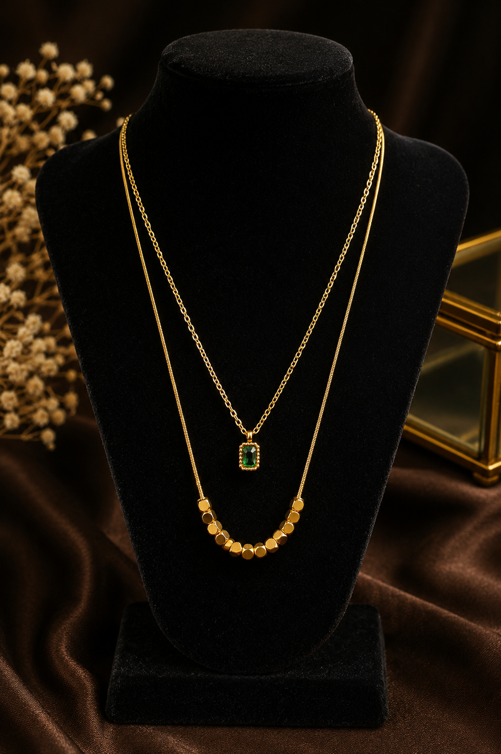 Emerald Muse Necklace