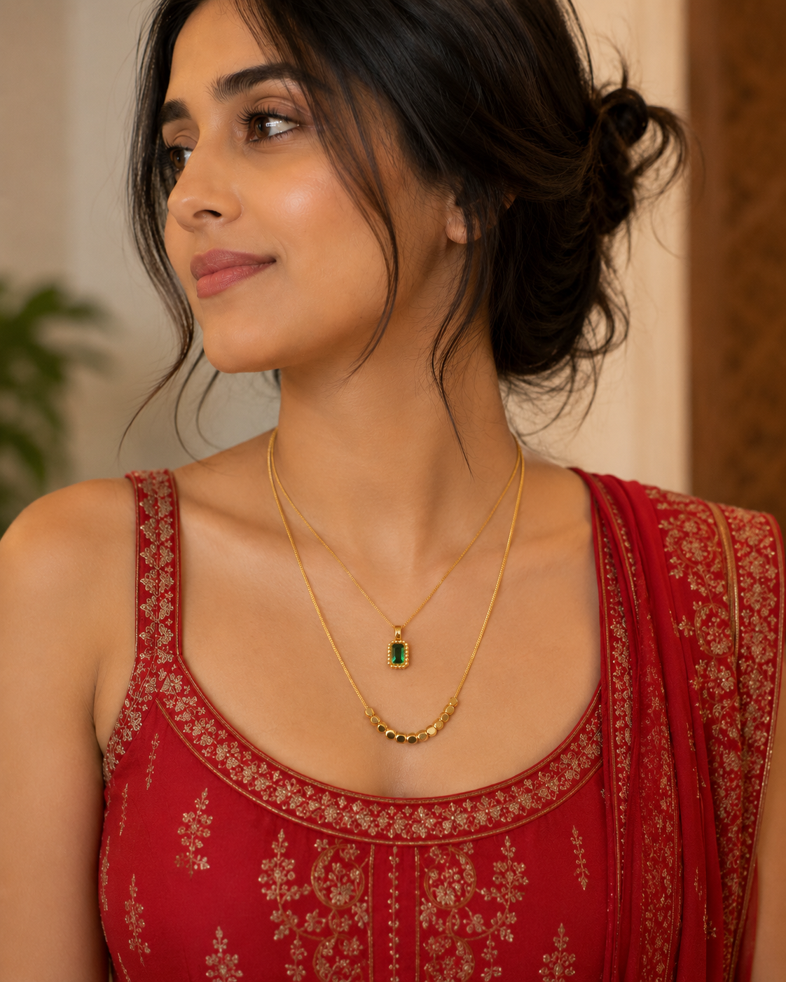 Emerald Muse Necklace