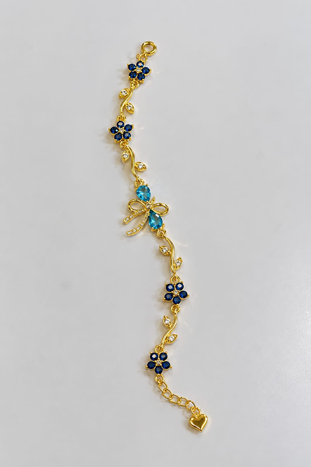 Sapphire Bloom Bracelet
