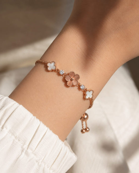 Rosé Bloom Bracelet