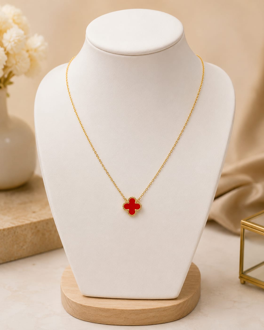 Red Clover Necklace