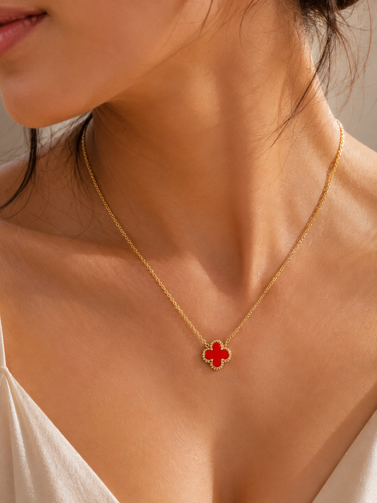 Red Clover Necklace