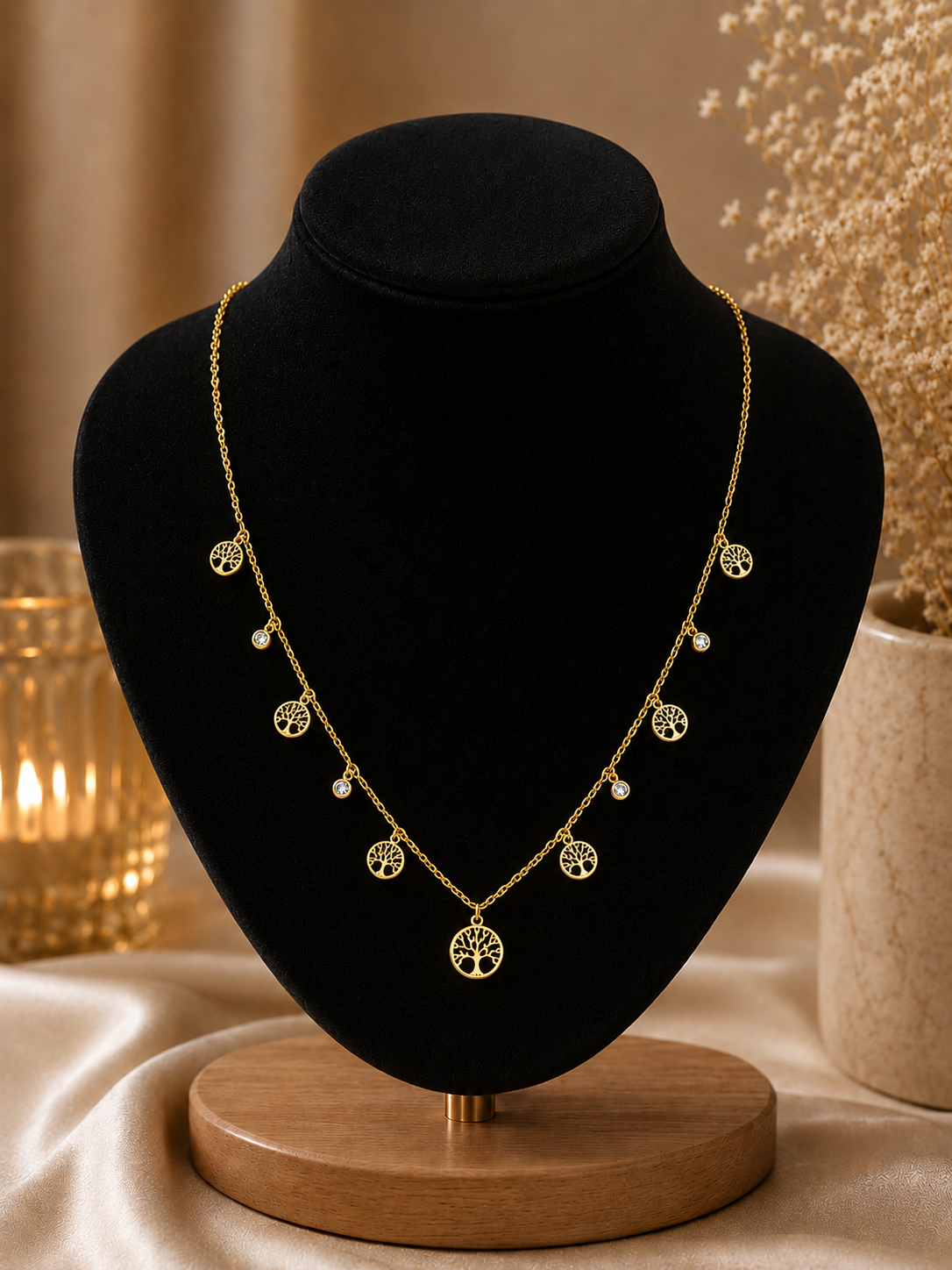 Tree of Life Charm Necklace