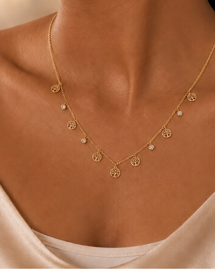 Tree of Life Charm Necklace