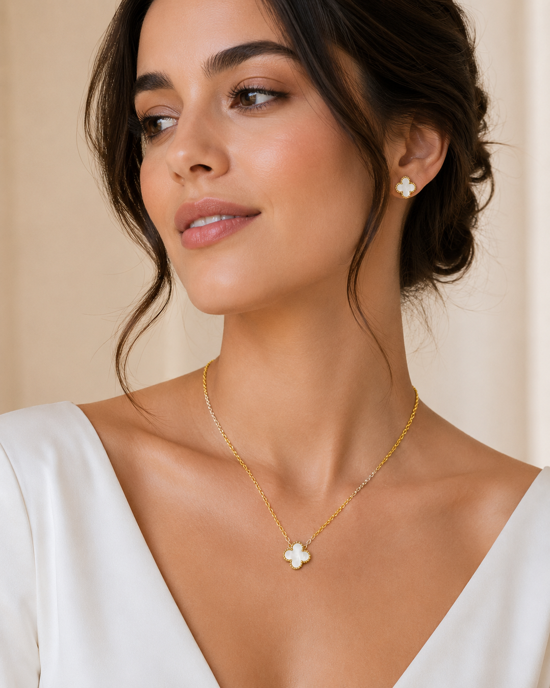 Ivory Clover Set