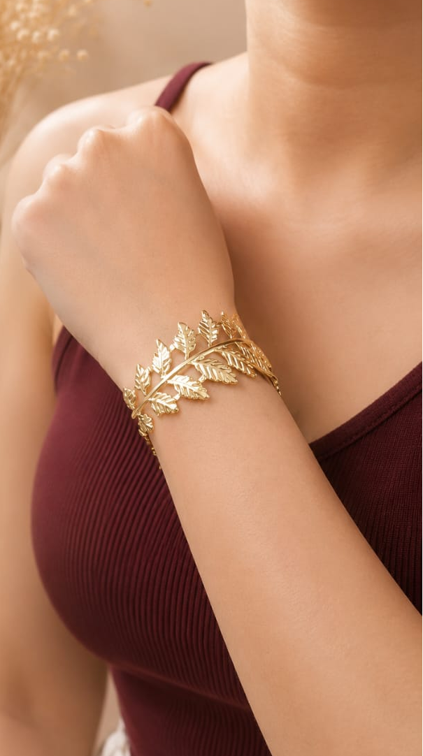 Olive Grove Statement Cuff