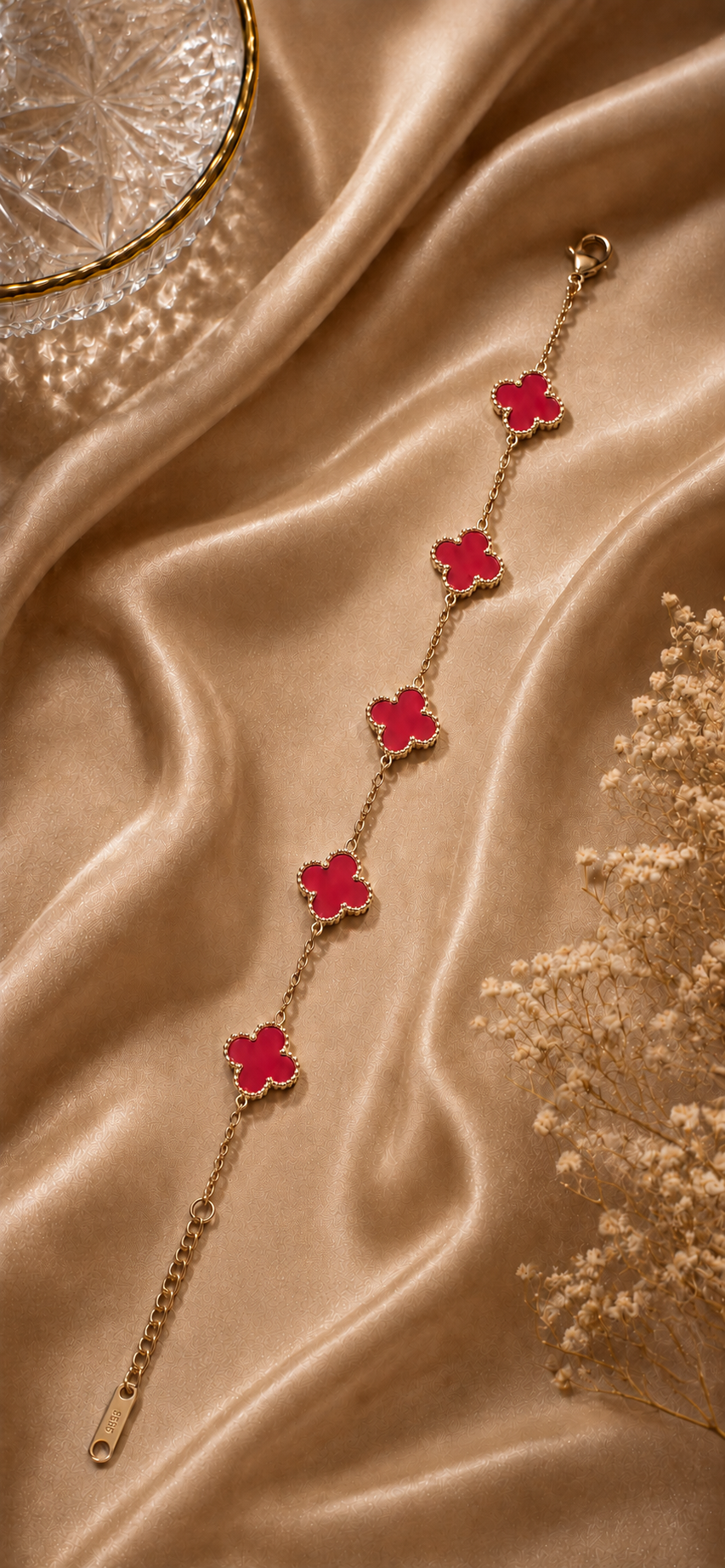 Red Clover Bracelet