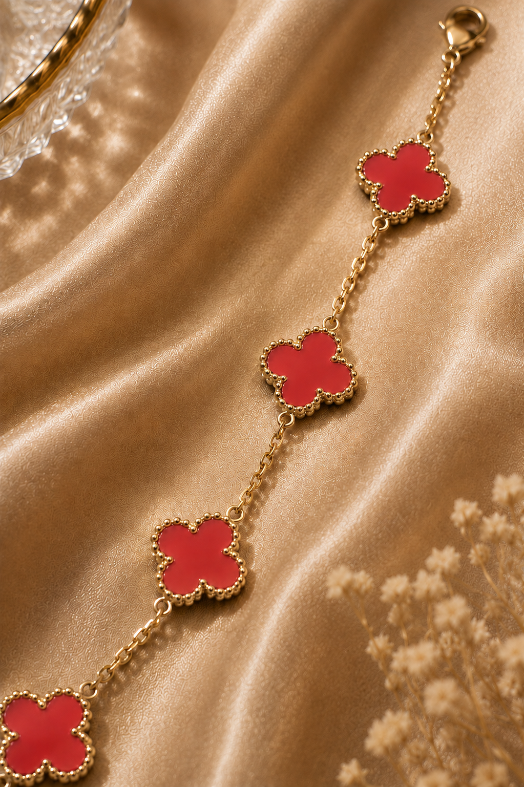 Red Clover Bracelet